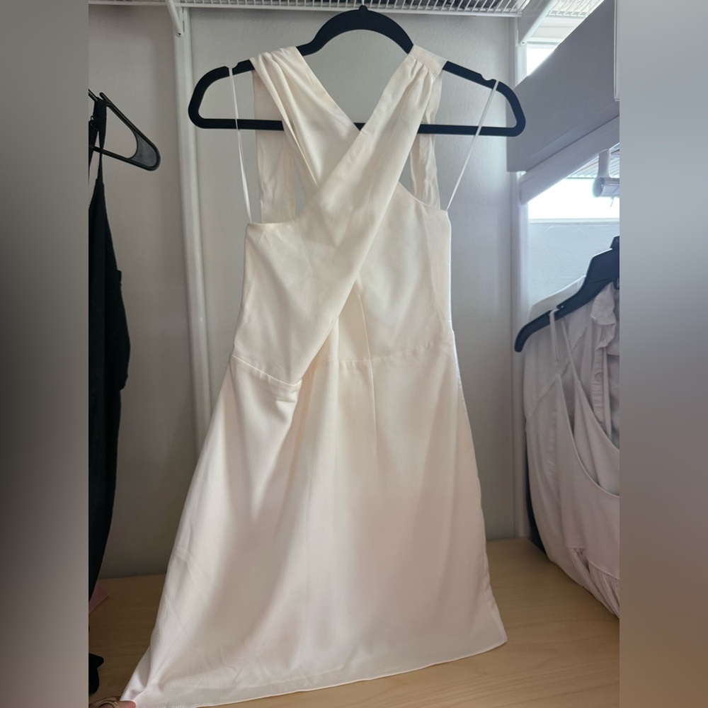 White Abercrombie mini dress